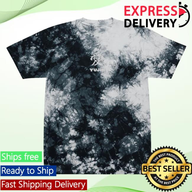 Yujin Clothing Japanese Love Tie Dye Shirt 2023 Black / White Tie-Dye