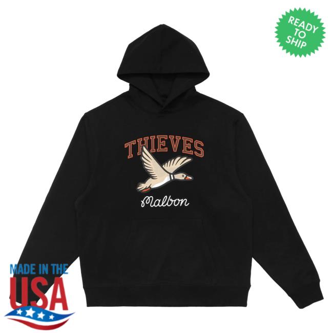 100 Thieves Merch 100 Thieves X Malbon Mallard Black Sweatshirt